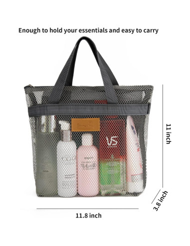 Bolsa de Ducha Portátil TOPASION TSC01 Organizador de Baño