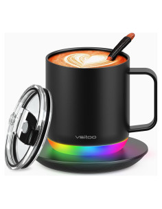 Taza Inteligente Autocalentable VSITOO S6 Plus - Control App, RGB