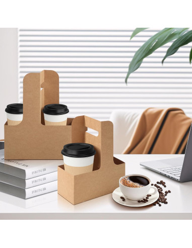 Bakbania 40 Piezas Transportadores de Bebidas 2 Tazas 0.62L