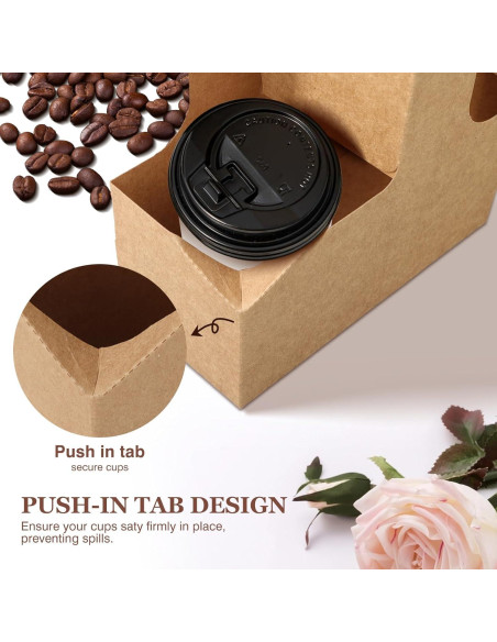 Bakbania 40 Piezas Transportadores de Bebidas 2 Tazas 0.62L