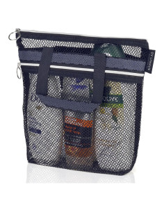 Caddy de Ducha DV Lifestyle Negro Plegable 25.9x25.4 cm