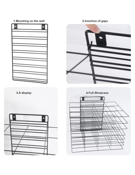 Estante de Secado de Arte LIAQICHA con 8 Estantes Extraíbles - 40.9x30.2x35.1 cm
