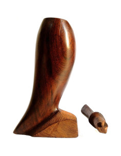 Molino de Pimienta FEPAC de Madera de Hierro 6.1x16 cm 2