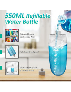 Mopa Pulverizadora TRAV-ROUND con 3 Almohadillas Reutilizables 2