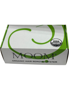 Kit de Cera Orgánica MOOM 170g - Eliminación de Vello Facial y Corporal 2
