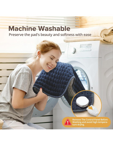 Almohadilla Térmica Eléctrica Siinsay XL 43x84cm 6 Niveles Calor