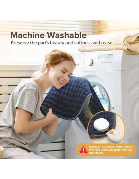 Almohadilla Térmica Eléctrica Siinsay XL 43x84cm 6 Niveles Calor