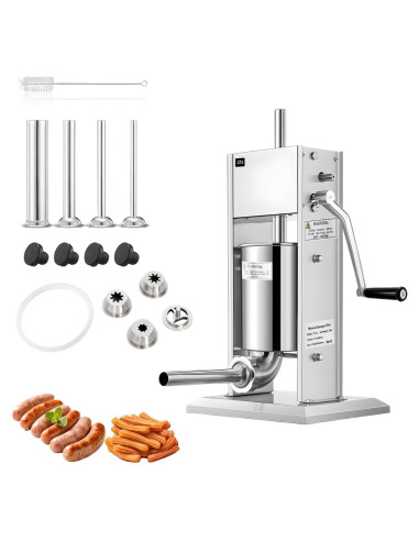 Rellenador de Salchichas Manual CTJ 3L Acero Inoxidable