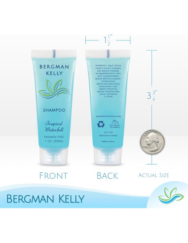 Amenidades de Hotel Bergman Kelly - 125 Piezas 1 oz