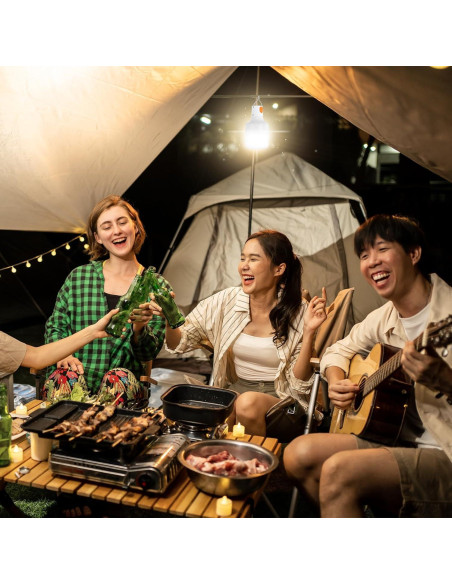 Lámpara de Camping LED PATIKIL 60W Recargable Blanca