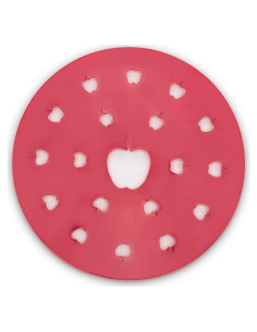 Cortador de Tarta de Manzana Fox Run, Plástico Rojo 24.1 cm