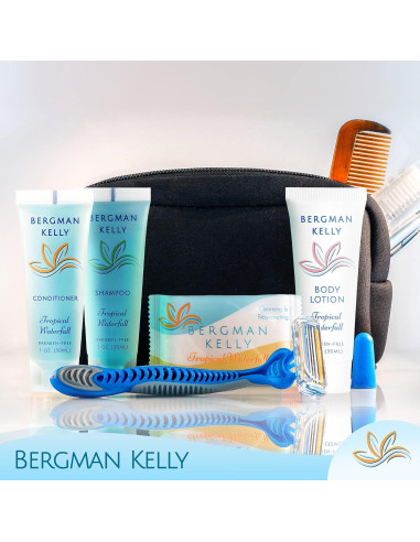 Amenidades de Hotel Bergman Kelly - 125 Piezas 1 oz