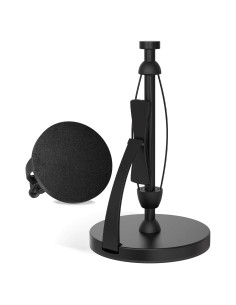 Soporte de Toallas de Papel VEHHE Encimera Acero Inoxidable Negro