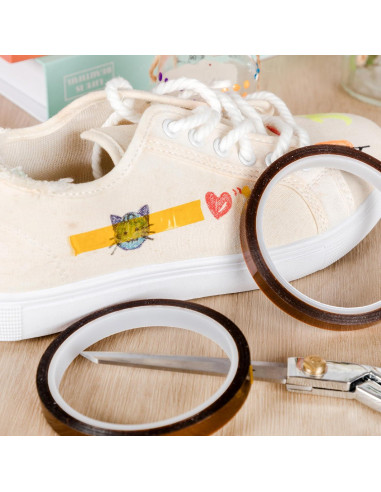 Cinta Térmica Mr. Pen 10mm x 33m - 2 Rollos Azul