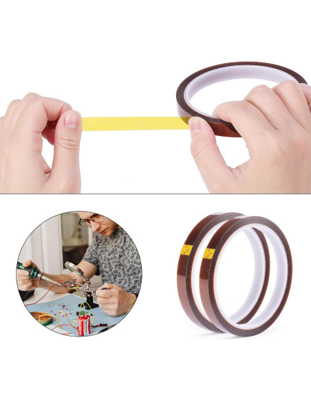 Cinta Térmica Mr. Pen 10mm x 33m - 2 Rollos Azul