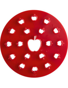 Cortador de Masa en Forma de Manzana OCS Parts 24.77 cm 2