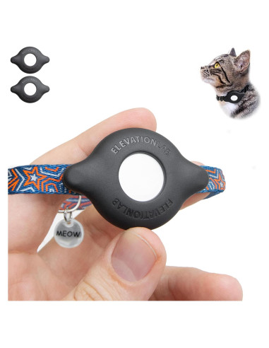Soporte para Collar de Gato AirTag Elevation Lab - Paquete de 2