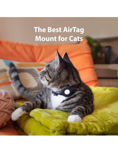 Soporte para Collar de Gato AirTag Elevation Lab - Paquete de 2