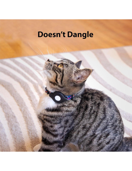 Soporte para Collar de Gato AirTag Elevation Lab - Paquete de 2