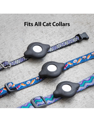 Soporte para Collar de Gato AirTag Elevation Lab - Paquete de 2