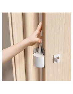 Set de 4 Protectores de Dedos para Puertas DHinkyoung Blanco