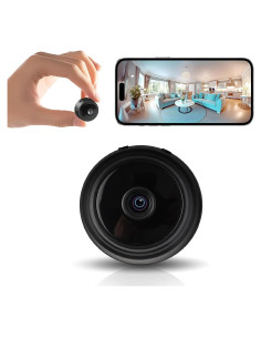 Cámara Oculta 2K Piegricdiat A9 WiFi con Visión Nocturna