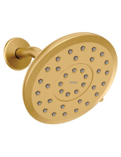 Cabezal de Ducha Moen Verso 7" Oro Cepillado Eco-Performance