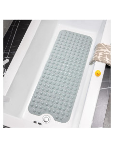 Alfombrilla de Baño Antideslizante TreeBud 99x40cm Gris