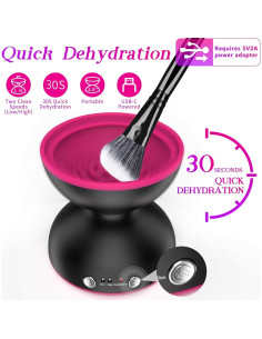 Limpiadora Eléctrica de Brochas ATAWOL EMBCM-01 - Portátil USB 2