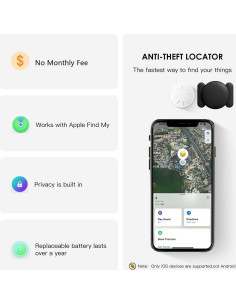 Rastreador GPS para Vehículos HONGTOP H Magnético Sin Suscripción 2