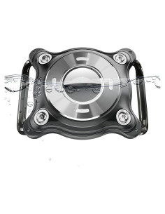 Soporte Protector OneTigris para Air Tag - Impermeable Negro