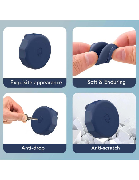 Paquete de 2 Fundas de Silicona para Etiquetas GPS Niños