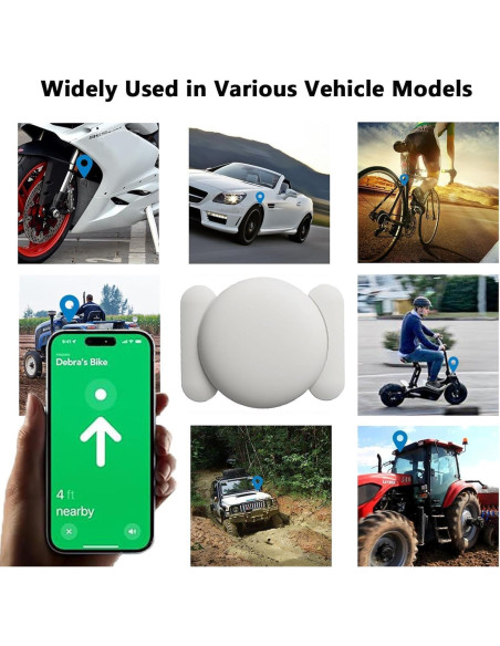 Rastreador GPS para Autos ZITTZ con Funda Magnética Impermeable