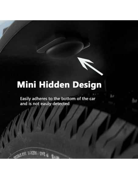 Mini Rastreador GPS HONGTOP para Vehículos - Sin Suscripción, 2PCS