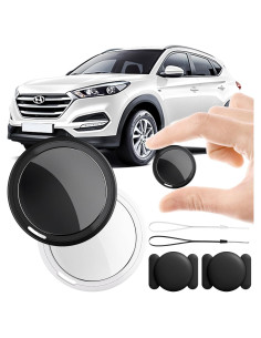 Rastreador GPS Magnético CHMQFCUP para Vehículos - Paquete de 2