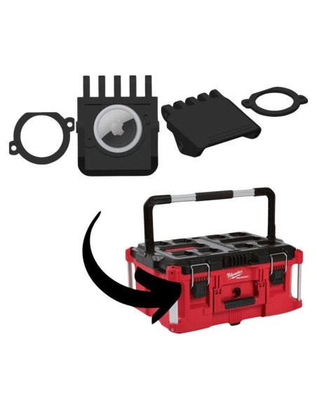 Soporte oculto para Air Tag Milwaukee Packout - Gancho GPS