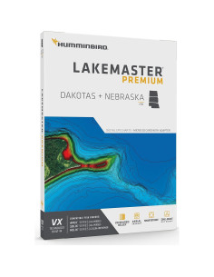Tarjeta SD Humminbird LakeMaster Premium Dakotas Nebraska 2
