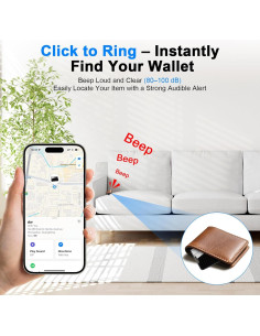 Rastreador de Cartera Bluetooth Trendia, Impermeable IP68 2