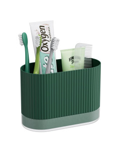 Soporte de Cepillo de Dientes Verde JDOTL para Niños con Drenaje