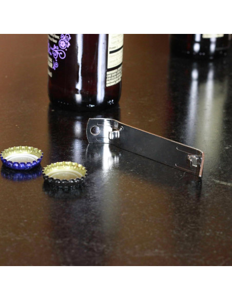 Abrebotellas Chef Craft 2 Piezas Hierro Plated Gris