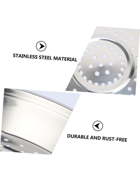 Soporte de Acero Inoxidable para Vapor Cabilock 30cm