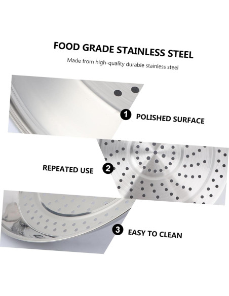 Soporte de Acero Inoxidable para Vapor Cabilock 30cm