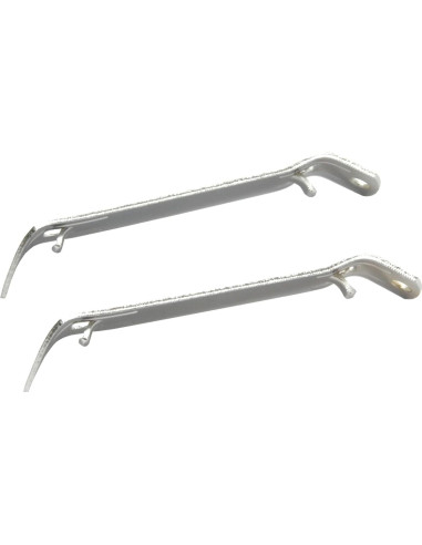 Abrebotellas Chef Craft 2 Piezas Hierro Plated Gris