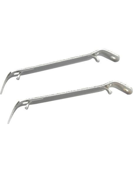 Abrebotellas Chef Craft 2 Piezas Hierro Plated Gris