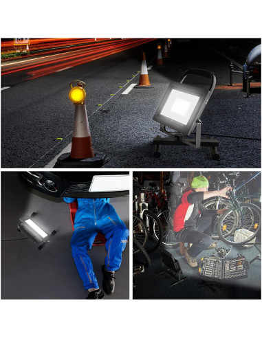 Luz de Trabajo LED Glorious-Lite 50W 5000LM IP66 Ajustable