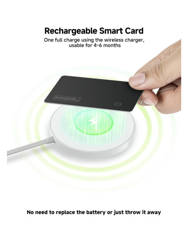 2 Tarjetas Localizadoras JTD para Cartera - Bluetooth IP68