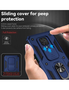 Funda protectora Xiaomi Redmi Note 9 Pro/9S/Pro Max con soporte 2