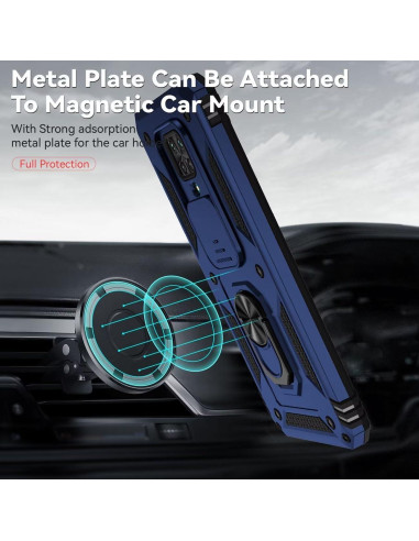 Funda protectora Xiaomi Redmi Note 9 Pro/9S/Pro Max con soporte