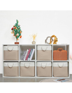 Cestas de Almacenamiento ISEMINGLA 33x33 cm Paquete de 6 2