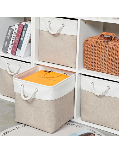 Cestas de Almacenamiento ISEMINGLA 33x33 cm Paquete de 6